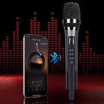 자동차 노래방 듀얼 강의용 이용권 FM라디오 스마트폰 AUX 노래방앱 펜톤 외부 마이크 검정색 : 백억부자시그니처