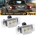 Mazda 323 MX-5 NB MPV MK II 포드 이스케이프 01-07 흰색 LED 라이센스 번호 플레이트 라이트 램프에 대한 공물 : 스텔라무역