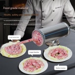 3/5 LBS 수동 소시지 Stuffer 주방 채우는 제조기 가정용 상업용 고기 충전 : 우현상사8