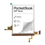 KETBOOK 629 6인치 디스플레이용 ED060XCH VERSE 34핀 102 LCD : 명성마켓1