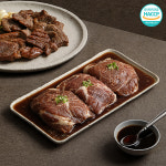 양념갈비 맛 칼집 돼지왕구이 600g 멍석말이 돼지갈비 돼지왕갈비 양념돼지갈비 숯불돼지갈비 : 갈비브라더스