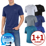 (원플러스원) 쿨 맥스 반팔 라운드 티셔츠 : 행복상가