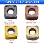 10PCS SNMU1206XTN-DL SNMU DL CNC 인덱서 블 초경 밀링 45도 고속 피드 페이스 : 우현상사8