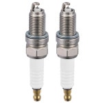 SYKRSS DCPR7EIX 이리듐 스파크 플러그 2팩 - 피아트 500 2012-2017 1 4L L4 2013-2015 2L 엔진과 호환 u200E97637 6046 교체 : 방울가게