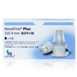 노보파인 플러스 인슐린 펜니들 32G 4mm 100입 NovoFine 멸균 주사침 주사바늘 : 메디칼샵