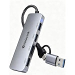 USB 3.0 허브 멀티포트 어댑터 익스텐더 허브 4 포트 노트북 / PC 애플호환 아이 : 이지딜러