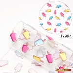 호환 투명 PVC 젤리 인조  시트 비닐 DIY 활 공예 커버 J2992 맛  음식 20x30cm : 스너그에브리