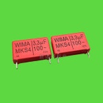 10PCS/ 100V 335 3.3UF 100V 3U3 MKS4 피치 22.5 오디오 커패시터 : 분당플렉스39