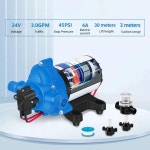 Rv 워터 펌프, 해양 11리터 다이어프램 소형 전기 12V / DC 고압 부스터 : 부안상사m1