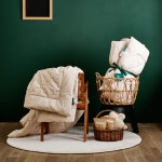 골든울 양쾌한숙면2종세트 사계절차렵 양모플러피토퍼 (세탁망증정) : 골든울-GoldenWool