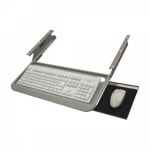 키보드 트레이 선반 받침대 레일 세트 거치대 마우스패드 컴퓨터악세서리 : 보들보들11