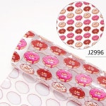 호환 투명 PVC 젤리 인조  시트 비닐 DIY 활 공예 커버 J2992 맛  음식 20x30cm : 스너그에브리