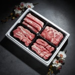 한돈선물세트 돼지갈비 삼겹살 목살 2kg 특선세트 : 행복한돈