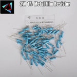 200Pcs 2W 금속 필름 저항기 1% 0.1R ~ 10M 2.2R 4.7R 10R 22R 47R 100R 220R 470R 1K 10K 100K 0.22 0.33 0.47 0. : 분당플렉스39