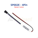 WS2813 WS2815 픽셀 LED 스트립 컨트롤러 DC 5V 12V 24V 주소 지정 가능 듀얼 신호 4Pin 소형 조광기 21키 RF블루투스 제어 : 샤샤바니