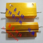 RX24-100W 1K 1R 2R 6R 8R 10R 4R 30R 100R 100 와트 전력 금속 쉘 권선 저항기 100W 자동차 LED램프 저항기 10R 100W : 분당플렉스39