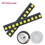 DIY 네일 썬 머신용 LED 다이오드 UV 비드 2W 네일 램프 SMD5054 5051 5050 365 395NM 9 8V 10 3V 20ps : 폴라바이