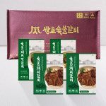 선김치 쌍교 한돈 한우 숯불 돼지갈비&떡갈비 추석 선물세트 : 선김치