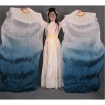 오리엔탈 댄스 소품 실크 베일 벨리 페어 120X90CM picture : 제루셀 스토어스