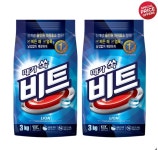 비트 분말 세탁세제 파우치 3kg x 2 : 더조은문구