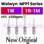 (10PCS) Welwyn 1W 전원 영국 브랜드 MFP1 시리즈 1R-1M 옴 5% 구리 피트 금속 필름 저항기 : 분당플렉스39