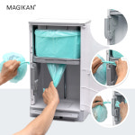 매직캔 크롬히포 오토실링 21L+리필2개 (기본포함3개) MH250WCRA 속뚜껑 장착 : 매직캔샵