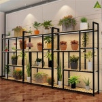 철제 식물선반 대형 진열장 블랙 선반 프레임 매장 화분 1 3단(화이트프레임+카바이드)100길이 30 : 또잇소