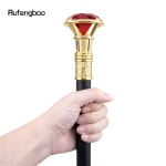 신사 레드 패션 타입 장식 경량 스틱 워킹 다이아몬드 골든 지팡이 쌍절무도 : 직접선택
