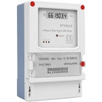 ABRB-5-100A 380V 3상 4선식 LCD 디지털 에너지 미터 Kwh 전력 소비 전기 측정 35mm DIN 레일 장착 : 분당플렉스42