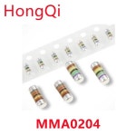 SMD MELF 저항 MMA0204 MMA02040C1002FB300 1R 1.5R 2R 10R 15R 47R 100R 330R 1K 2K 4.7K 10K 1M 10 원통형 저항 : 분당플렉스39