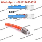 2개 파이프 퀵 커플링 PC/APC8-02 나사산 4-M5/6-01/10-03/12-04 : 분당플렉스42