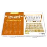 24값 키트 50V 모놀리식 세라믹 커패시터 10 22 33 47 100 220 330 470 PF 1 2.2 3.3 4.7 NF UF 102 103 104 331 471 105 : 분당플렉스39