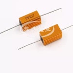 황금색 알루미늄 금속 케이스 저항기 0.22R 0.5R 2R 2.2R 권선형 고전력 금속 쉘 RX24-5W-R22J R5J 2RJ 2.2RJ 4.7RJ 5% : 분당플렉스39