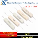 10PCS 10W Cement Resistor Power Resistance 0.1 ~ 10K 1R 0.22 0.33 1 2 5 8 15 20 25 30 ohm : 그챗13