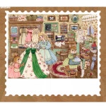 3d 방꾸미기 스티커 숲속집 : 문고라니