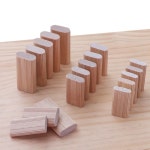 50/100Pcs Beech Wood Domino Tenons Positioning To : 어진이네농산물