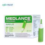한독 메드란스 플러스 안전 자동 란셋 30G (100개) 채혈침 사혈 medlance  Made in 폴란드 : 영등포의료기