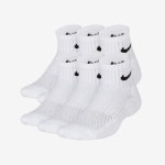 국내매장판 나이키 양말 쿠션 크루 골프 런닝 헬스 스포츠양말 6켤레 SX6910-100 : 제이비넘버원