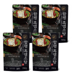 [전남함평] 흑염소탕(1~2인분) 밀키트4팩 보양식염소탕 함평흑염소탕 700g4팩 : 함평흑염소
