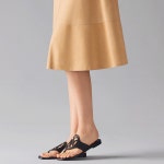 26년 에르메스 여성 마주 샌들 슬리퍼 37(240mm) 블랙 H261116Z 02 : J.A Blooming