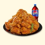 [선물하기] 자담치킨 왓더핫치킨+콜라1.25L : BCON