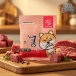 브리더랩 강아지간식 쿵간식 한입에 쿵 소고기, 20g, 1개 : 펫토어