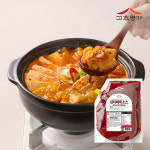 [먹방유투버 소스] 고추명가 김치찌개 소스 2kg / 양념 돼지고기 짜글이 김치찜 볶음밥 대용량 식당업소용 참치 꽁치 : 고추명가