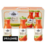 가야농장 당근주스 180ml, 36개 : 주식회사 성도물류