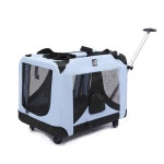 강아지 켄넬 이동가방 블랙 애견캐리어 대형견 중형견 애견 : 상상직구가게