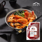 고추명가 짬뽕소스 짬뽕다시 국물 육수 양념장 베이스 차돌 해물짬뽕 2kg, 6개 : 고추명가