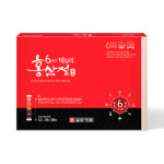 일양약품 6년근 홍삼정 스틱 선물세트 액상 발효 홍삼액 진액(4개월분) : 행복미소