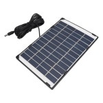 가정용 태양 광 충전 시스템 용 정원 조명 RV 액세서리에 맞는 15W 12V 태양열 충전기 용 폴리 실리콘 용 태양 전지 패널 : 디스카