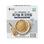 맛있는풍경 유기농 퀵 오트밀 400g 시리얼 이유식 후레이크 비건 아침대용 귀리죽 : 맛있는풍경