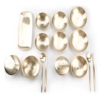 유기 반상기세트 예단그릇 혼수그릇 유기접시 : 김앤문잡화상점